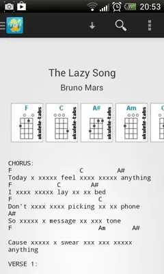 Ukulele Tabs android App screenshot 3